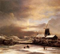 Jacob van Ruisdael - Winter Landscape